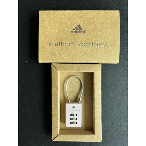 NEW Pink Adidas x Stella McCartney Combination Lock Padlock TSA Luggage Travel - Picture 1 of 6